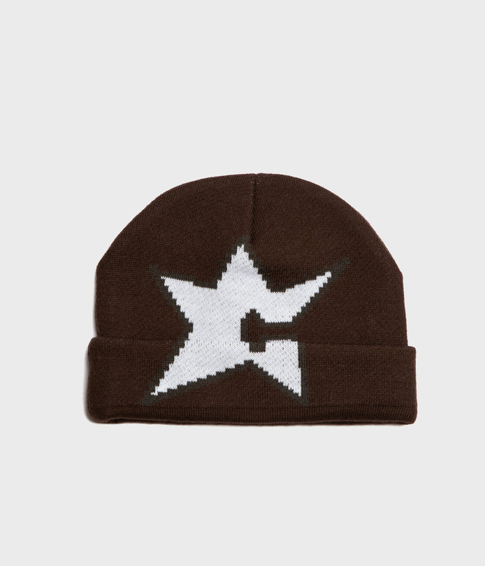 C-Star Beanie Brown - RUKUS
