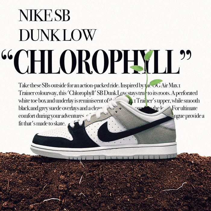 Nike SB Dunk Low "Chlorophyll"