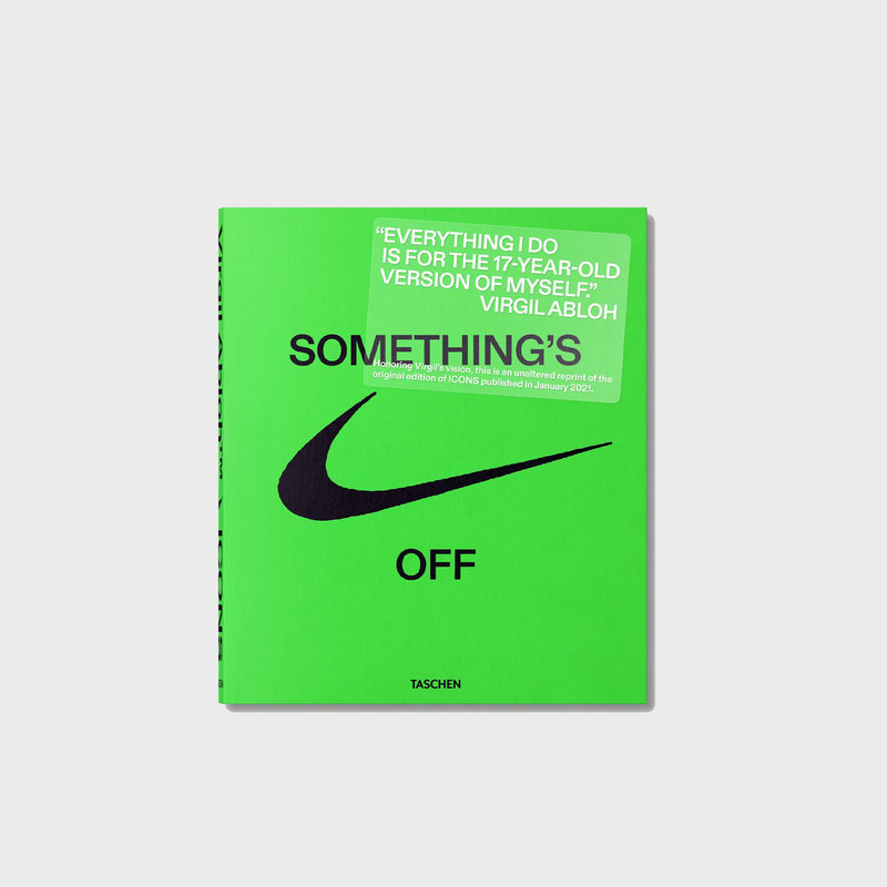 Virgil Abloh Nike ICONS Book in Green - Taschen