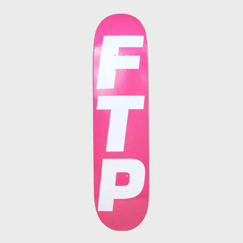 FTP Pink Vertical Logo Deck 8.25