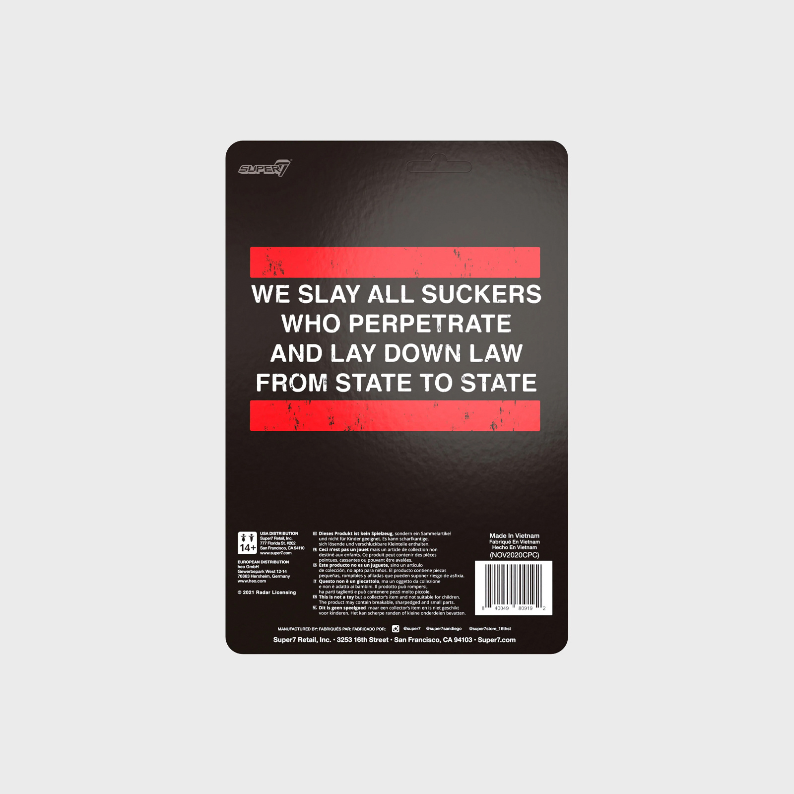 Super7 Run DMC Darryl "DMC" McDaniels