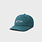 Butter Goods Butter Goods Seersucker 6 Panel Cap Dark Teal