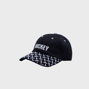 Hockey Diamond Plate Hat Black