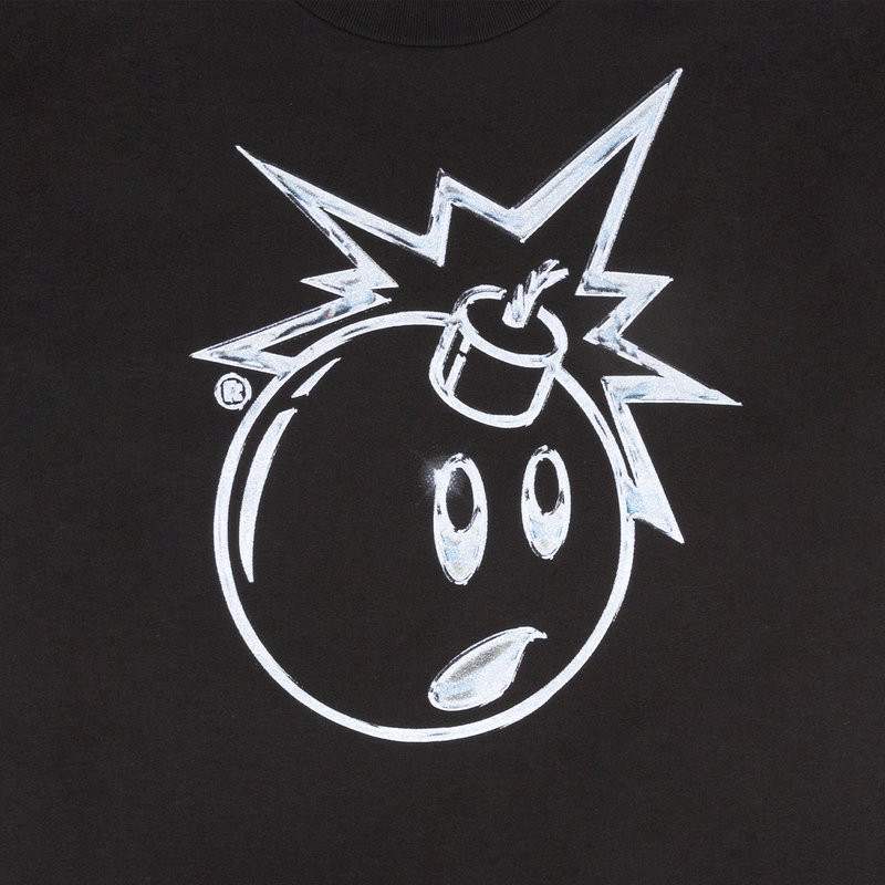 the hundreds bomb black and white