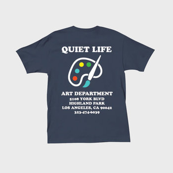 The Quiet Life Art Department Tee Navy