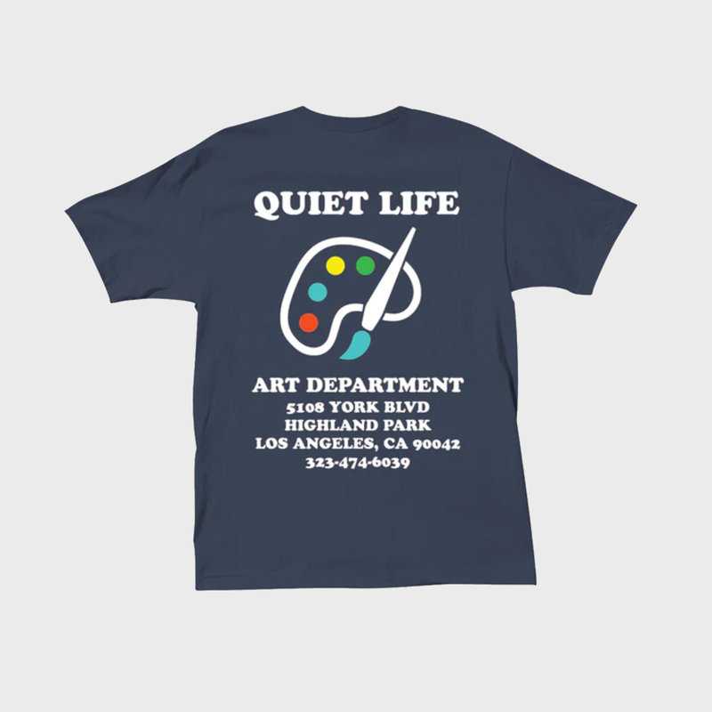 The Quiet Life Quiet Life Art Department Tee Navy