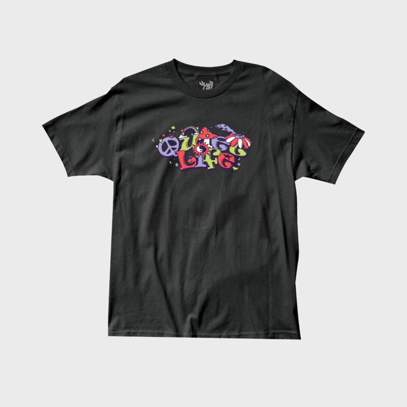 The Quiet Life Quiet Life Confetti Tee Black