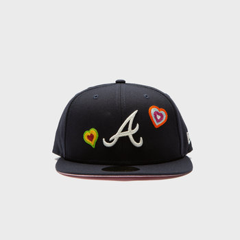 New Era Atlanta Braves Chain Stitch Heart