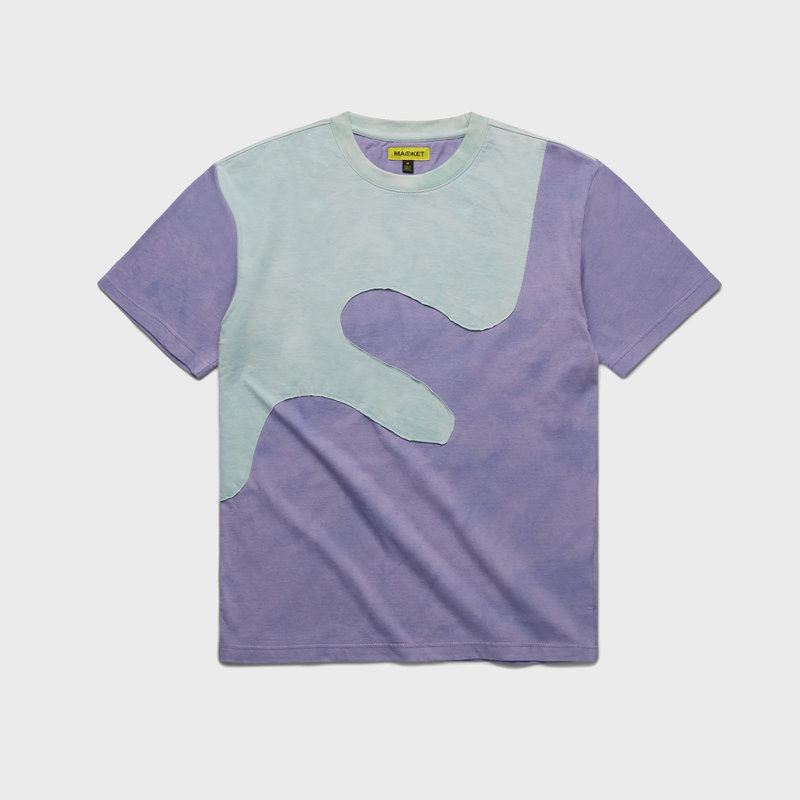 Market Lavender Pale Gray Deep End T-Shirt