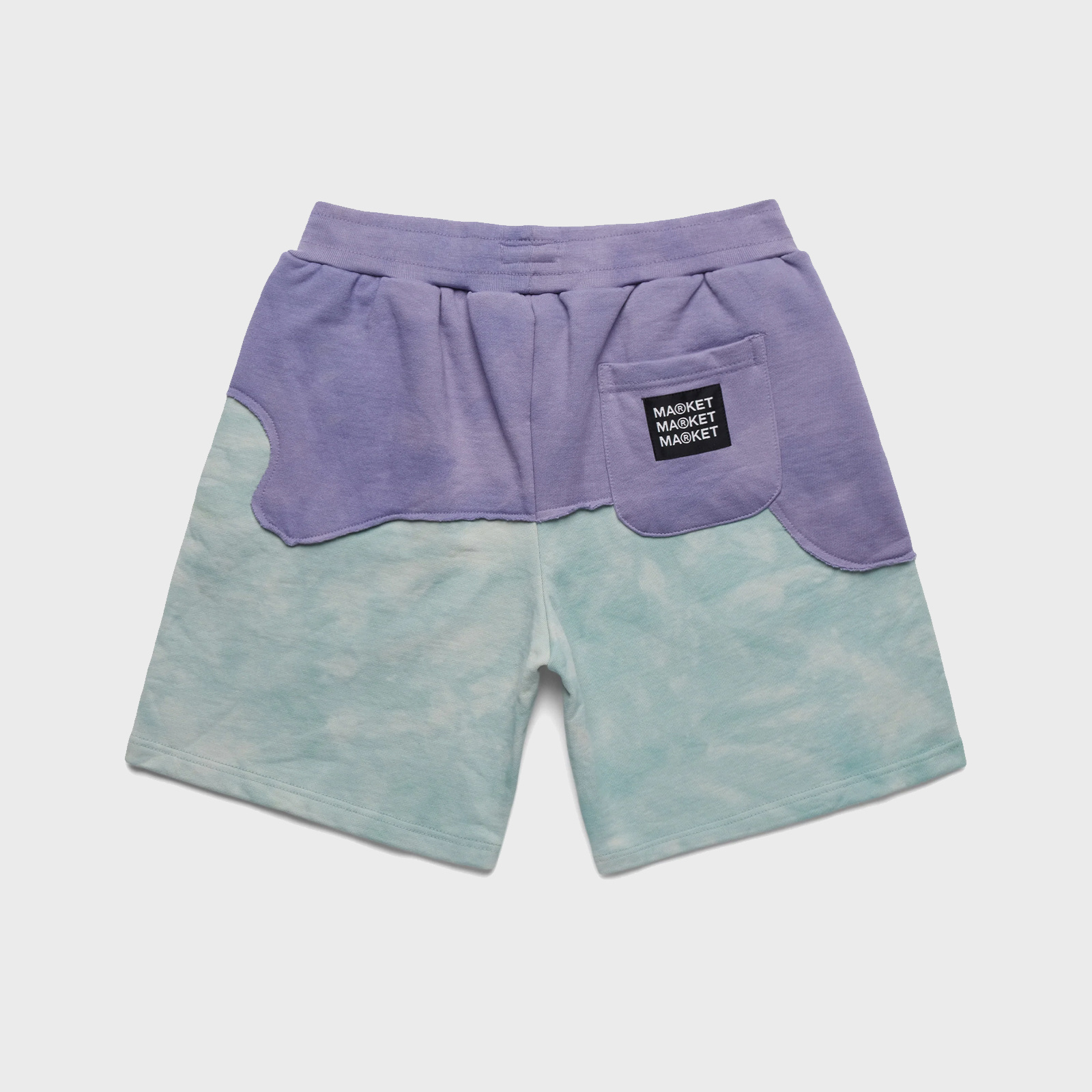 Market Market  Deep End Lavender Pale Gray Sweat Shorts