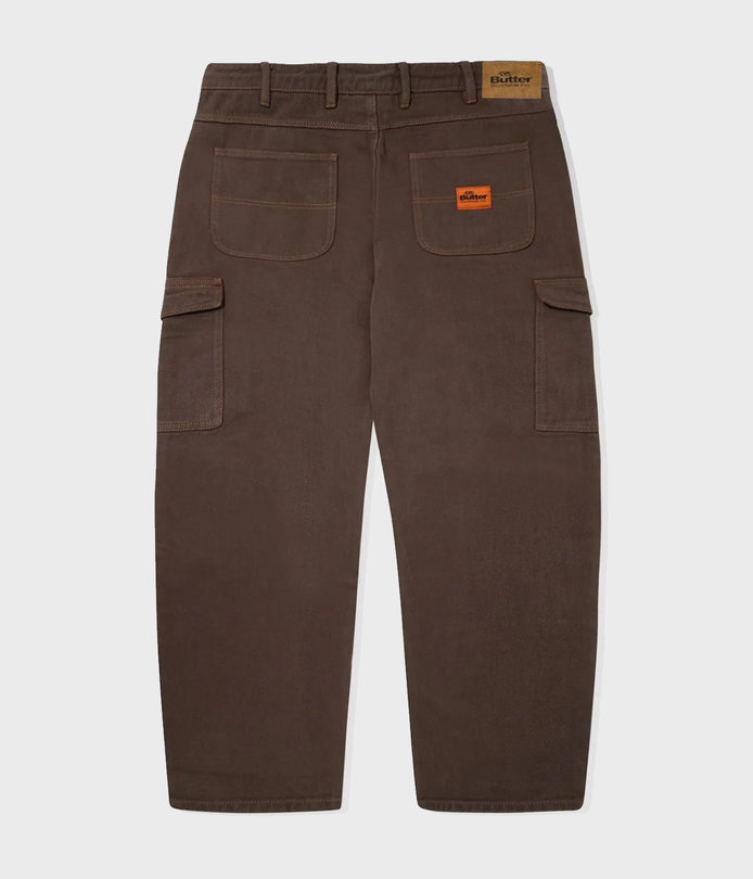 Butter Goods Santosuosso Cargo Denim Jeans Brown - RUKUS
