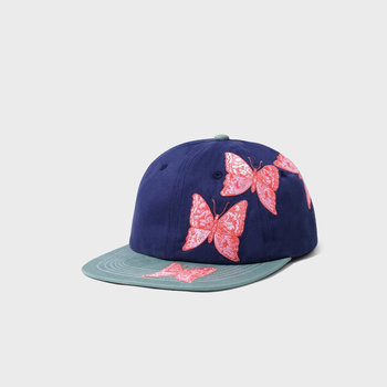 Butter Goods Butterfly 6 Panel Navy/Forest