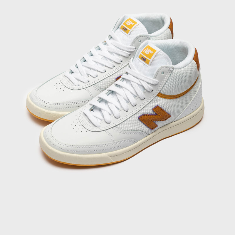 New Balance Numeric New Balance 440 High White/Yellow