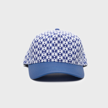 Hardies Double H Repeat Snapback Royal Blue/White