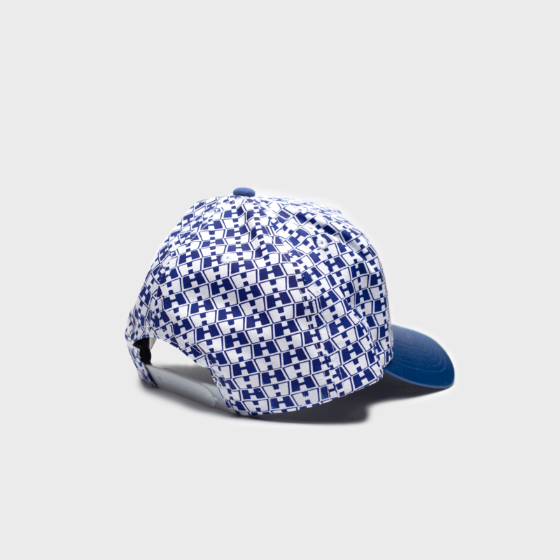 Hardies Double H Repeat Snapback Royal Blue/White