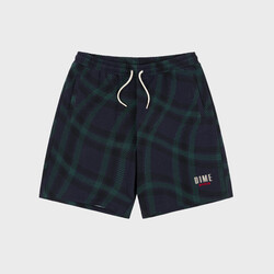 Dime Plaid Shorts Navy