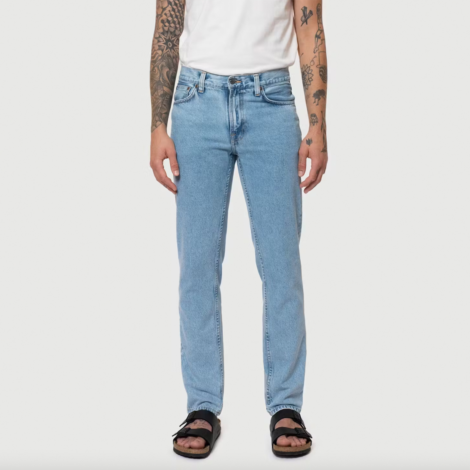 Nudie Jeans Co Gritty Jackson Sunny Blue