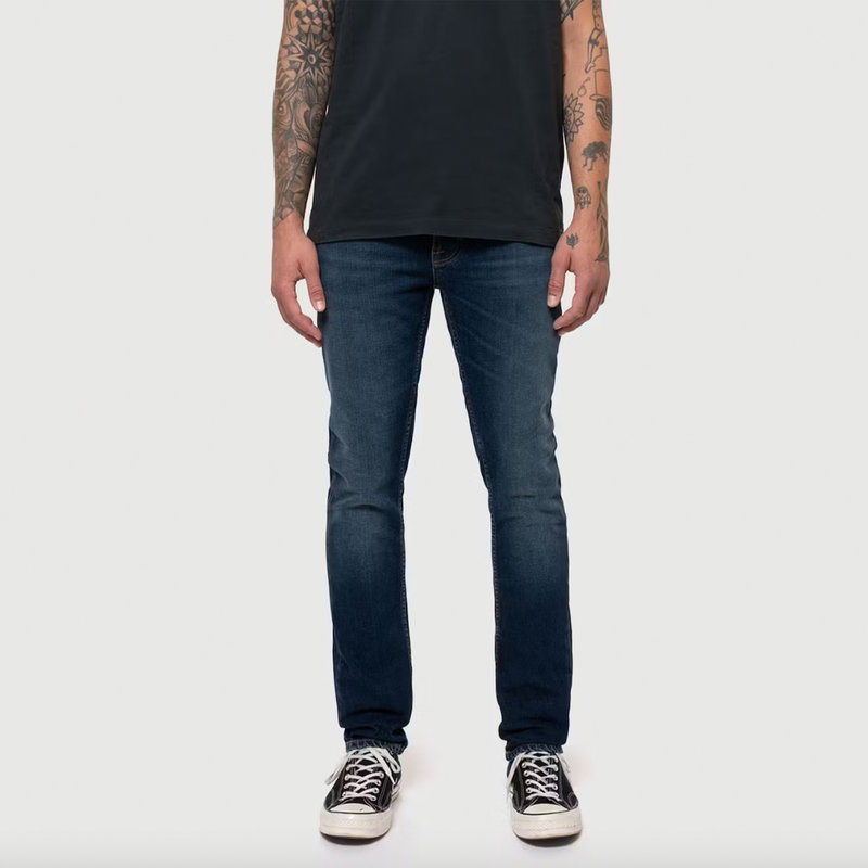 Nudie Jeans Co Lean Dean Deep Ocean