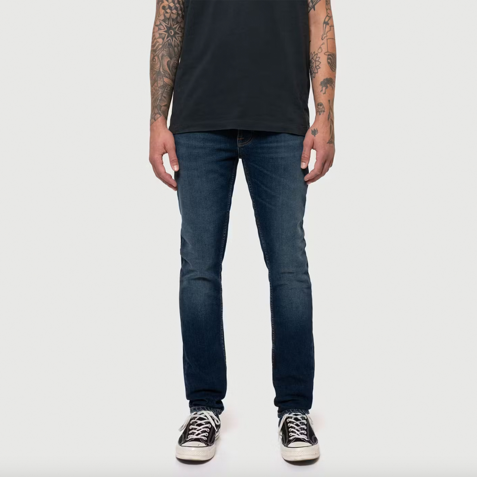 Nudie Jeans Co Lean Dean Deep Ocean