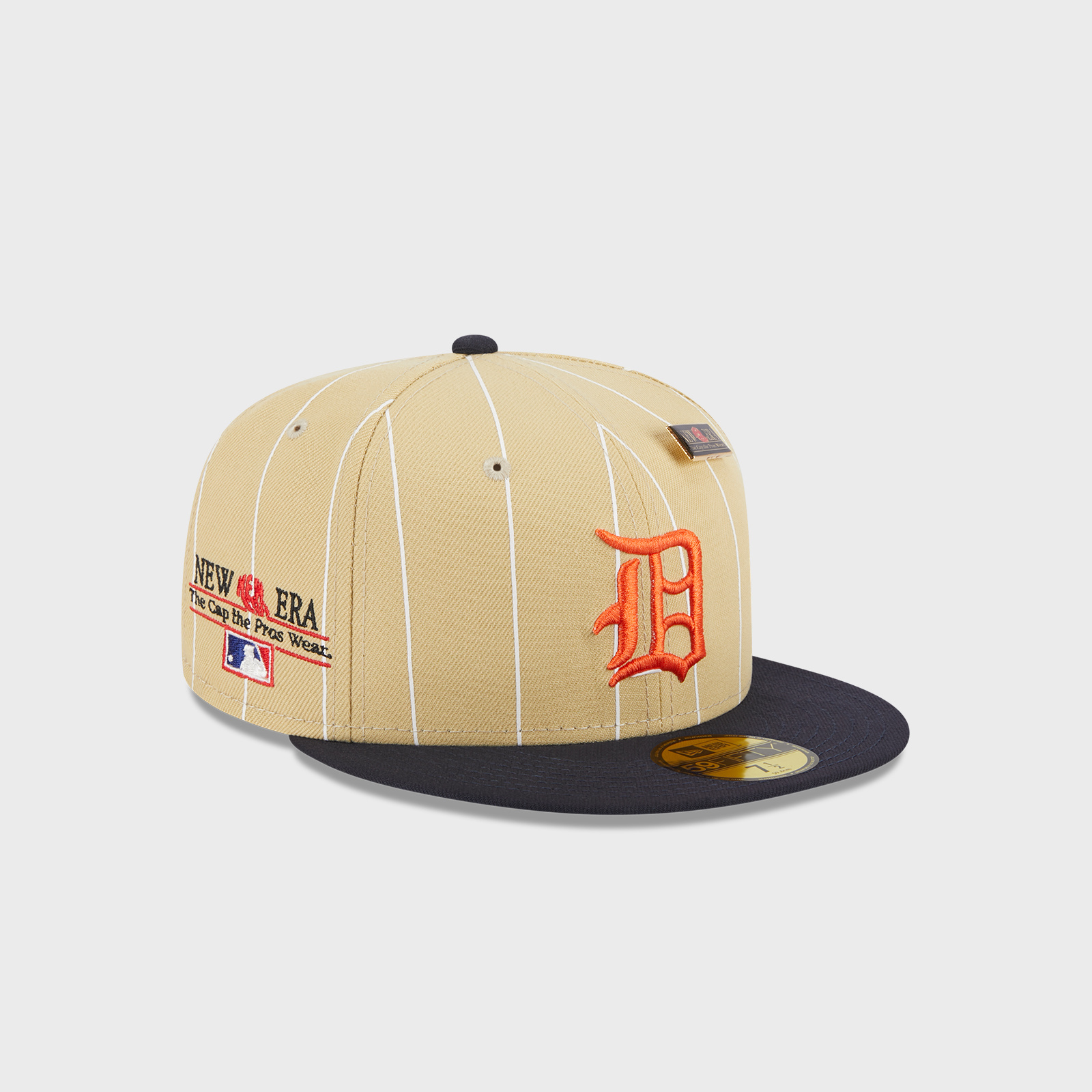 Detroit Tigers New Era 59FIFTY Fitted Hat - Khaki