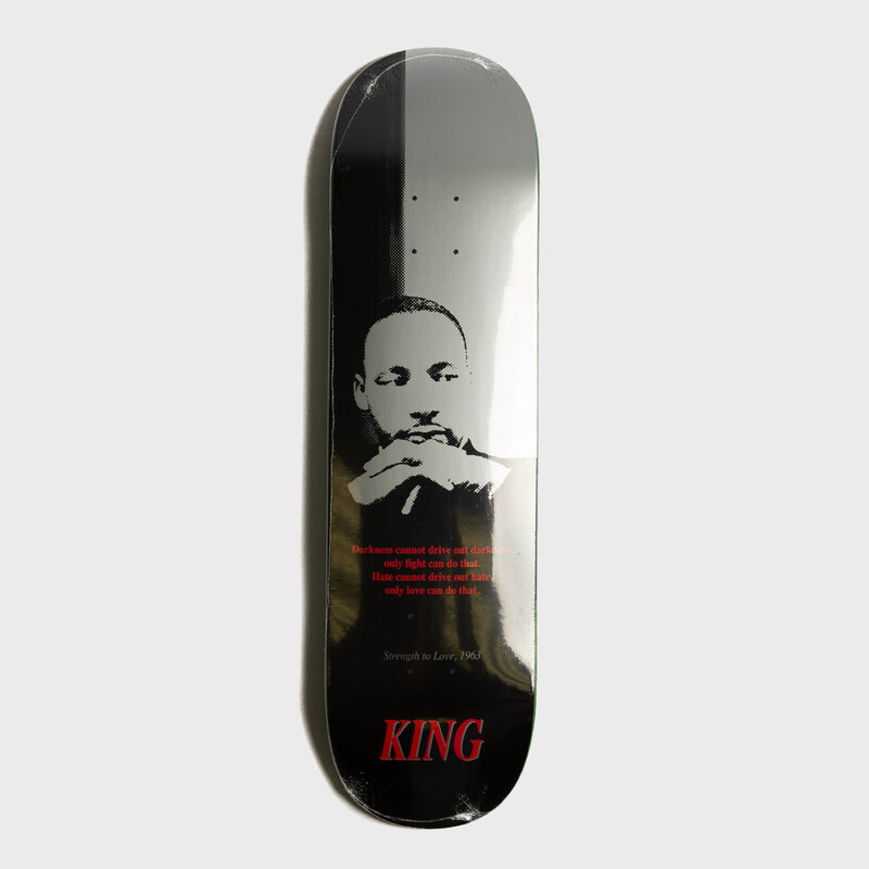 King Skateboards Strength To Love MLK Team Board 8.25