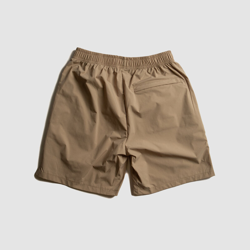 Rukus Runnin' Man Nylon Shorts Khaki