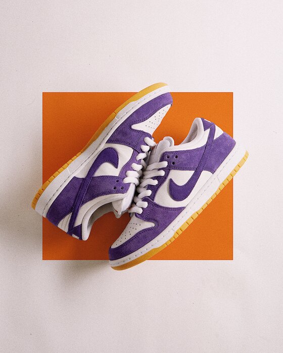 Nike SB Orange Label Dunk Low Court Purple