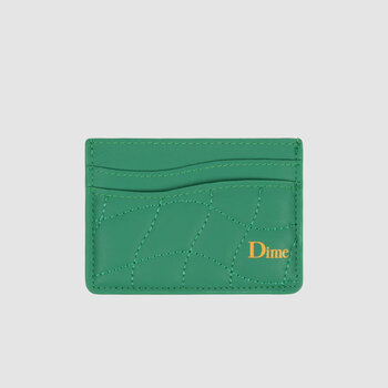 Dime Quilted Cardholder Grass
