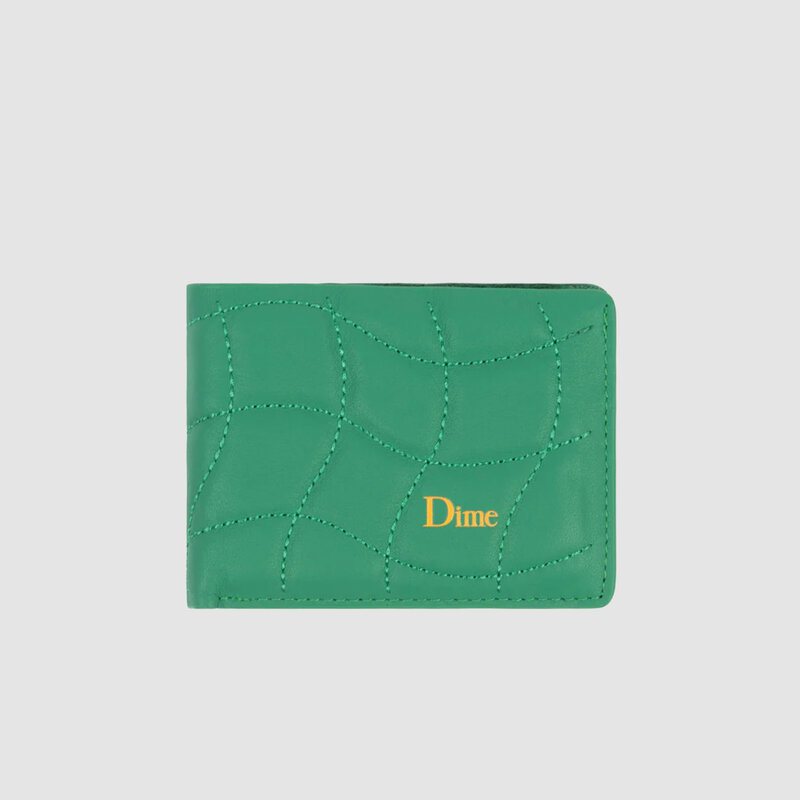 Dime Quilted Bifold Wallet Grass