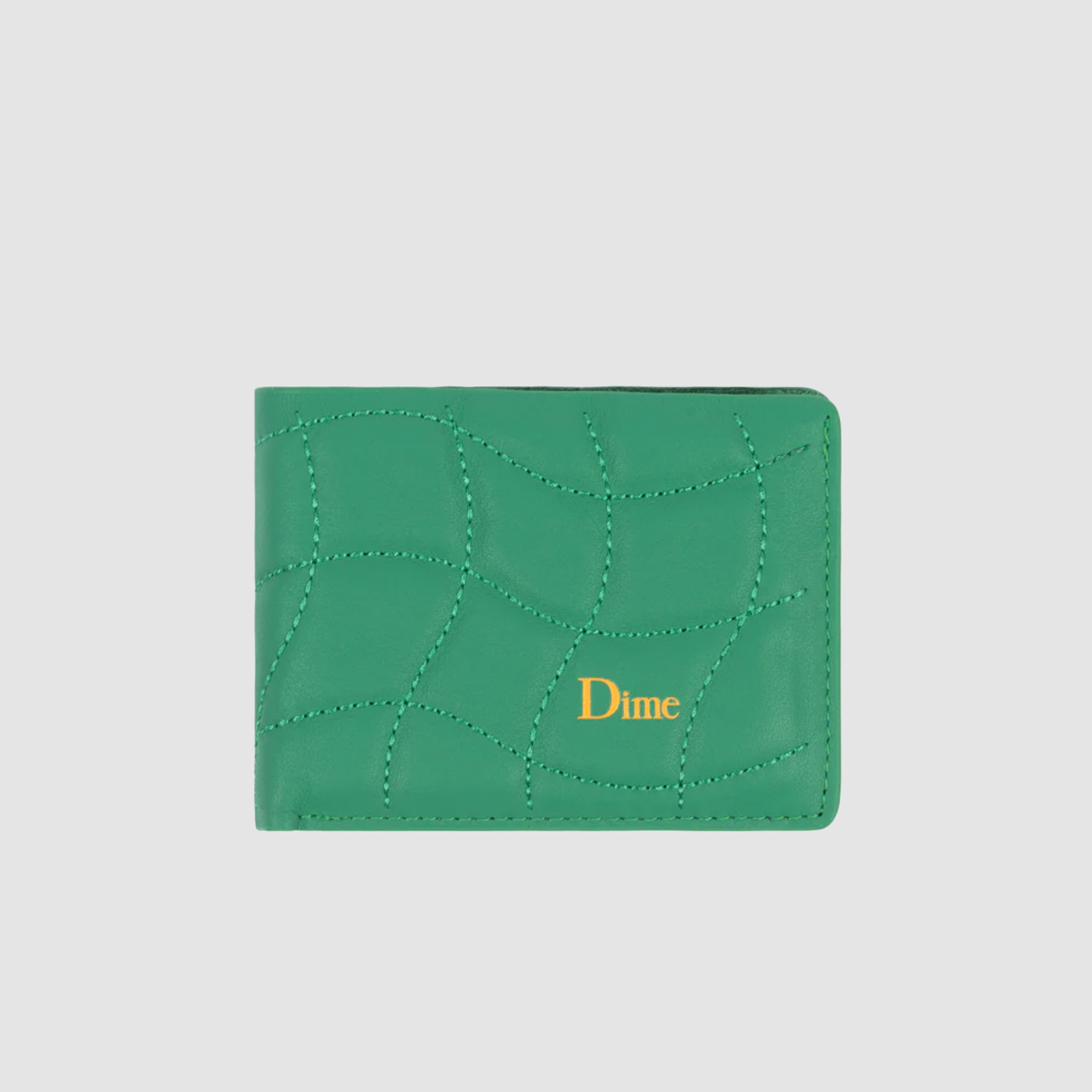 Dime Quilted Bifold Wallet Grass - RUKUS