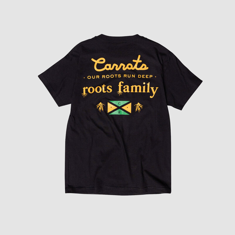 Carrots Roots Family T-Shirt Black