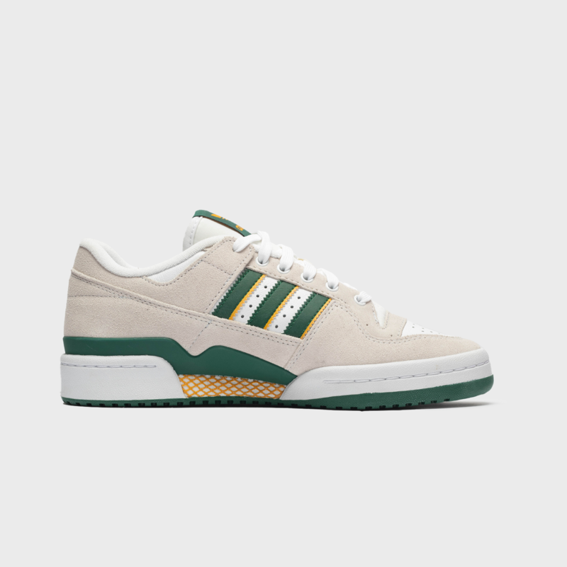 Adidas Adidas Forum 84 Low ADV Crystal White / Dark Green / Preloved Yellow