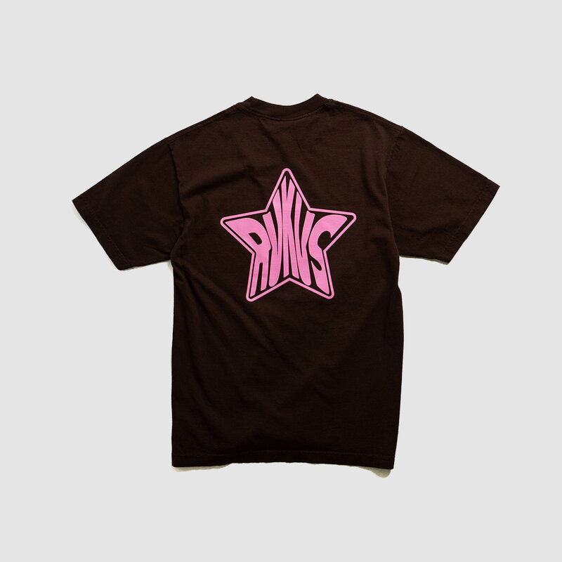 Rukus Star Tee Brown