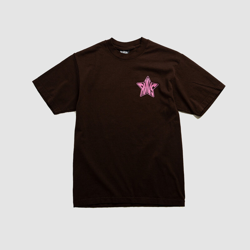 Rukus Star Tee Brown