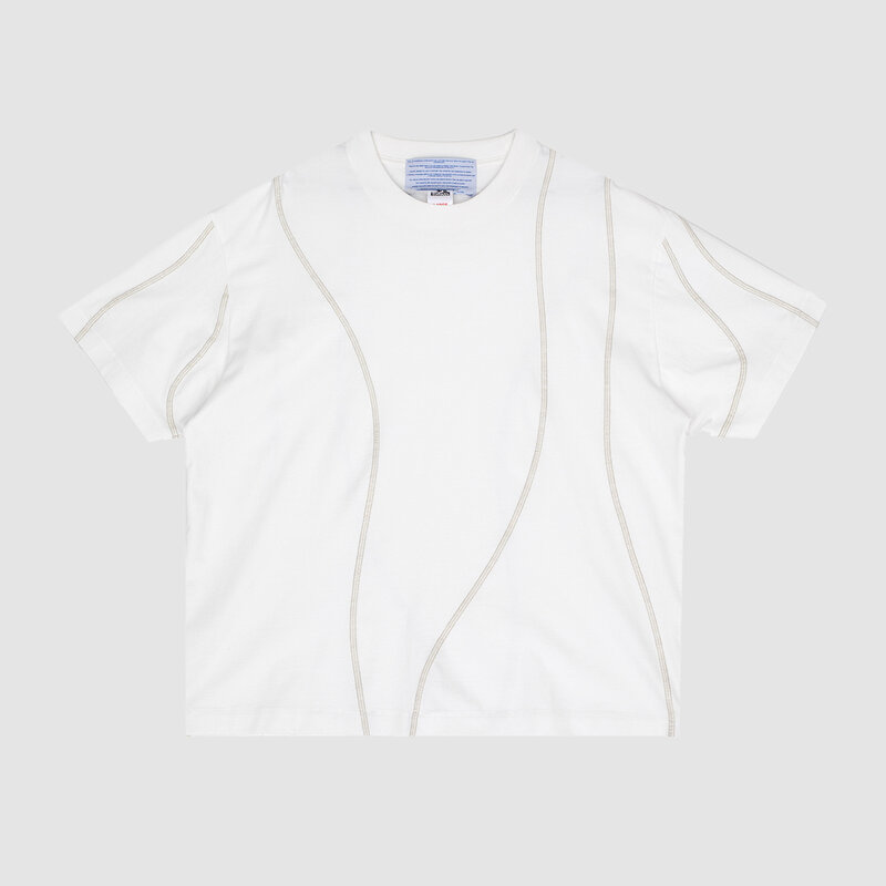 Jungles Overlock Tee Off White