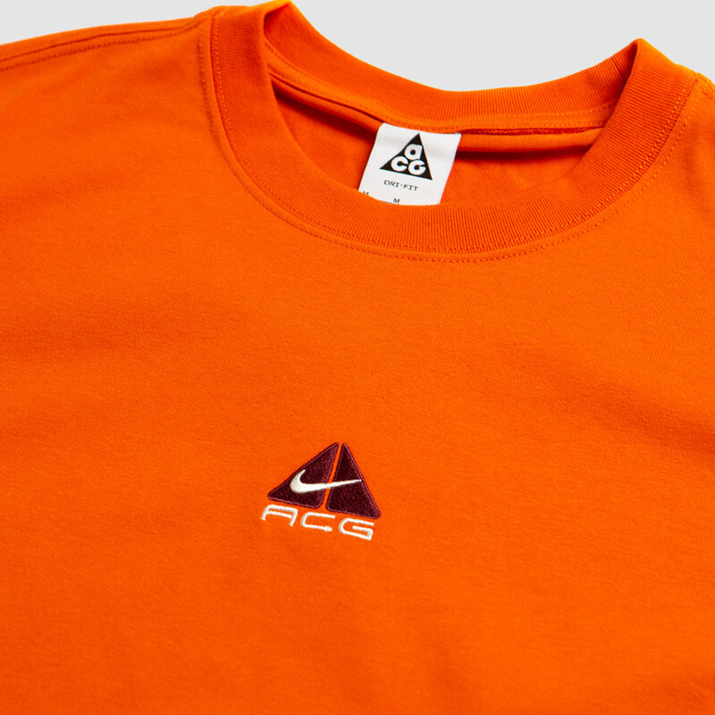 Nike Triangle ACG Tee Orange/Plum - RUKUS