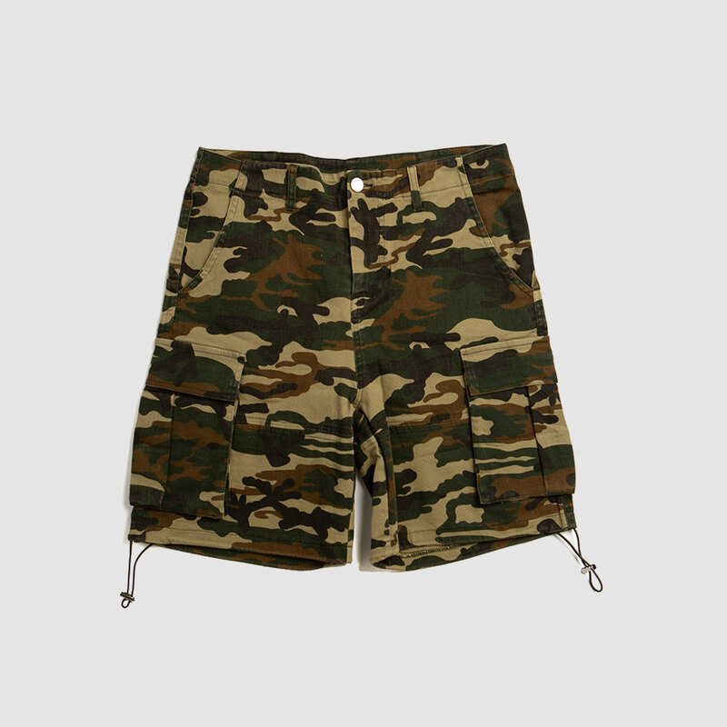 Rukus Star Cargo Shorts Camo