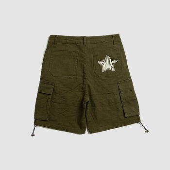 Rukus Star Cargo Shorts  Green