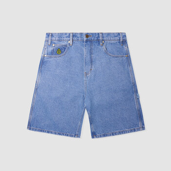 Butter Goods Baggy Denim Shorts Washed Indigo