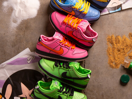 Nike SB x Powepuff Girls
