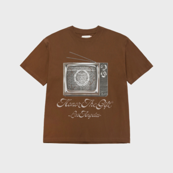 Honor The Gift. TV Tee Brown