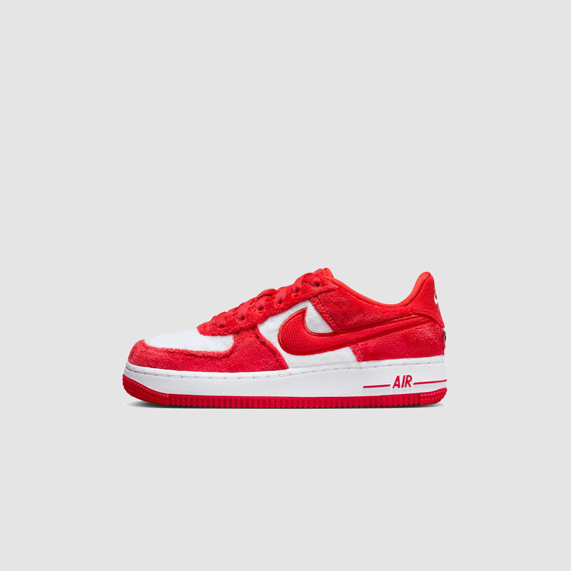 Nike Air Force 1 GS Fire Red/ Lt Crimson