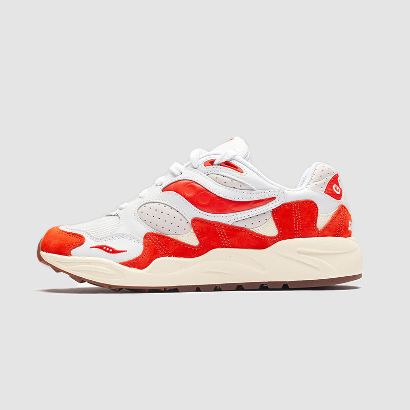 Saucony Grid Shadow 2 White/Red