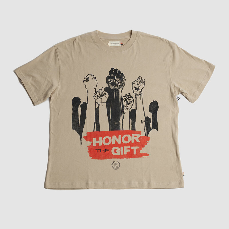 Honor The Gift. Dignity Tee Tan