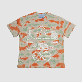 Jungles Live Your Life With Ease Tee Tie Dye