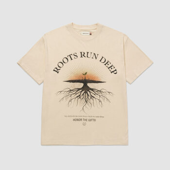 Honor The Gift. Roots Run Deep Bone T-shirt