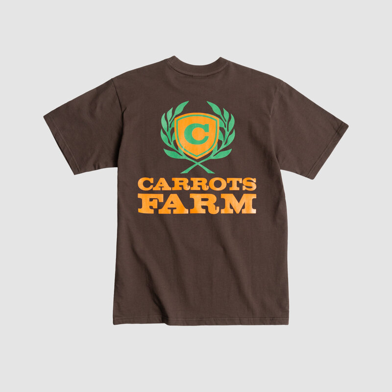 Carrots Carrots Farm Tee Brown