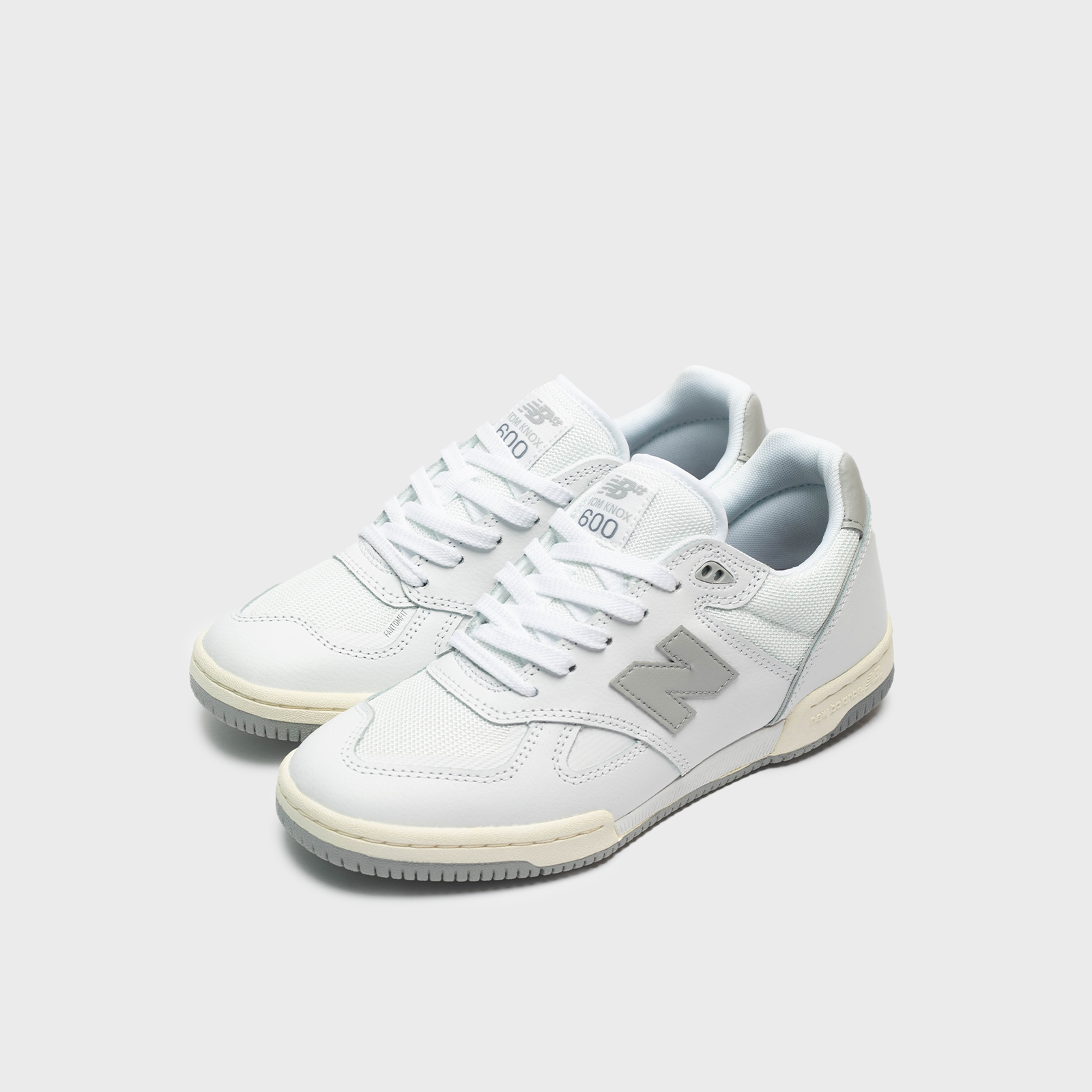 New Balance Numeric 600 White Grey