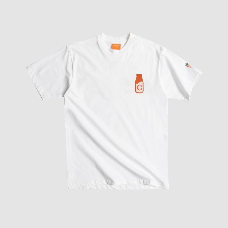 Carrots Carrots Dairy Tee White