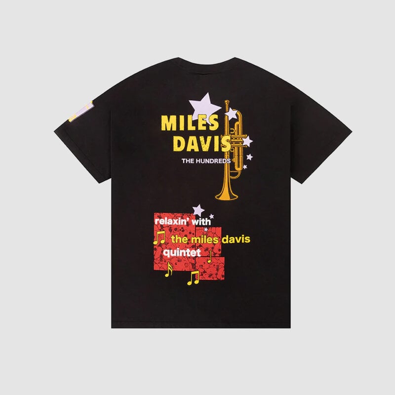 The Hundreds Miles Davis Black T-Shirt